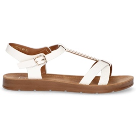 Filippo DS802 / 20 Wh Sandalias blancas blanco marrón Filippo DS802 / 20 Wh Sandalias blancas blanco marrón