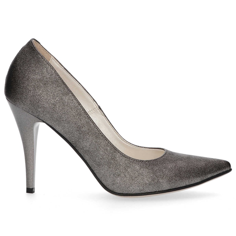 Zapatos de salón Filippo 2160 Fume Grey plata gris
