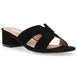 Pantuflas Filippo DK1358/20 Bk negro