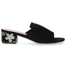 Pantuflas Filippo DK1359/20 Bk negro