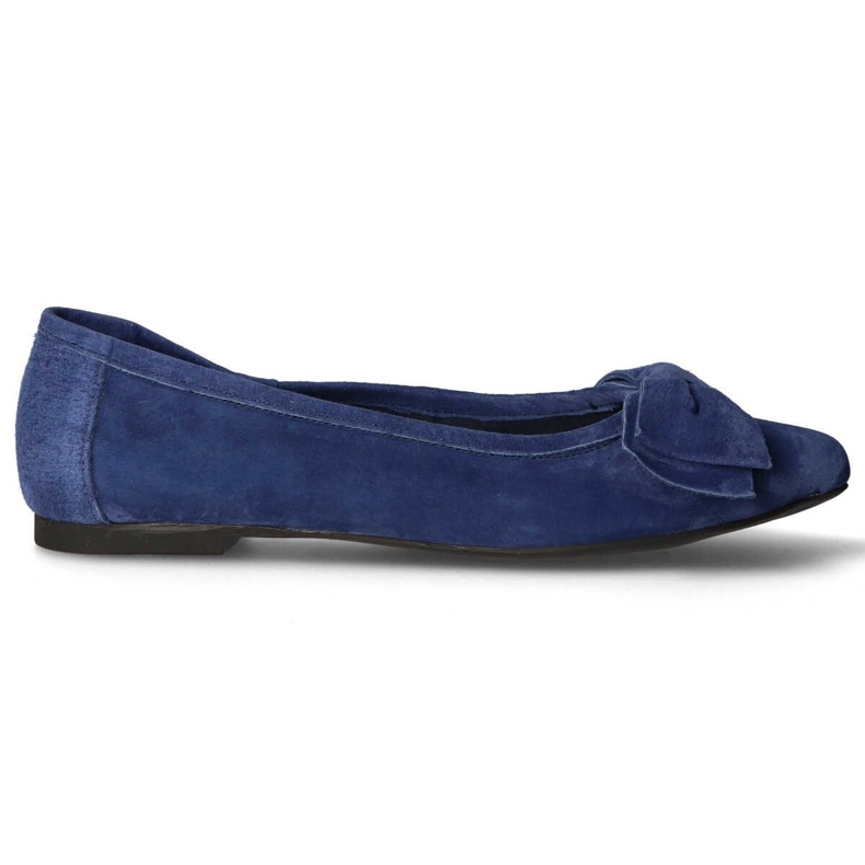 Bailarinas de piel Filippo DP1329/20 Nv azul marino