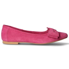 Bailarinas de cuero Filippo DP1329/20 Fh rosa