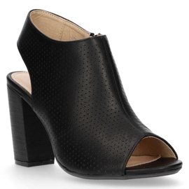 Filippo DBT44 / 16 Bk Sandalias negras negro