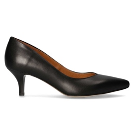 Zapatos de salón negros Filippo Premium 2105 K-grain