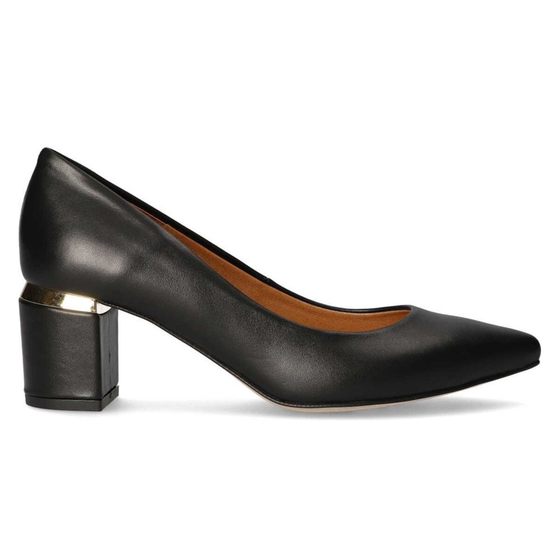 Zapatos de salón Filippo Premium 2047 Black Lico negro