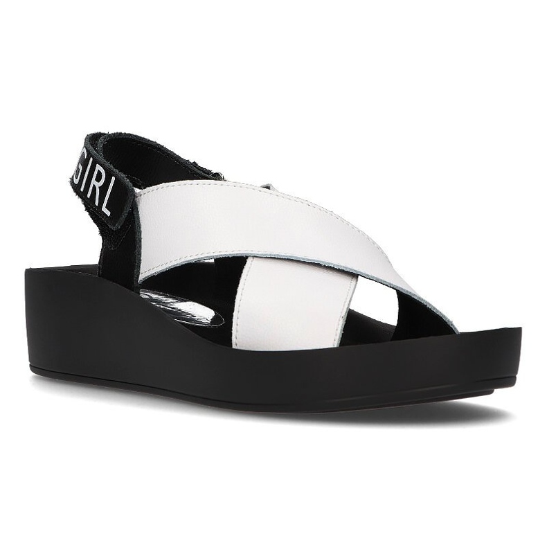 Sandalias de piel Filippo DS2060/21 Wh blanco