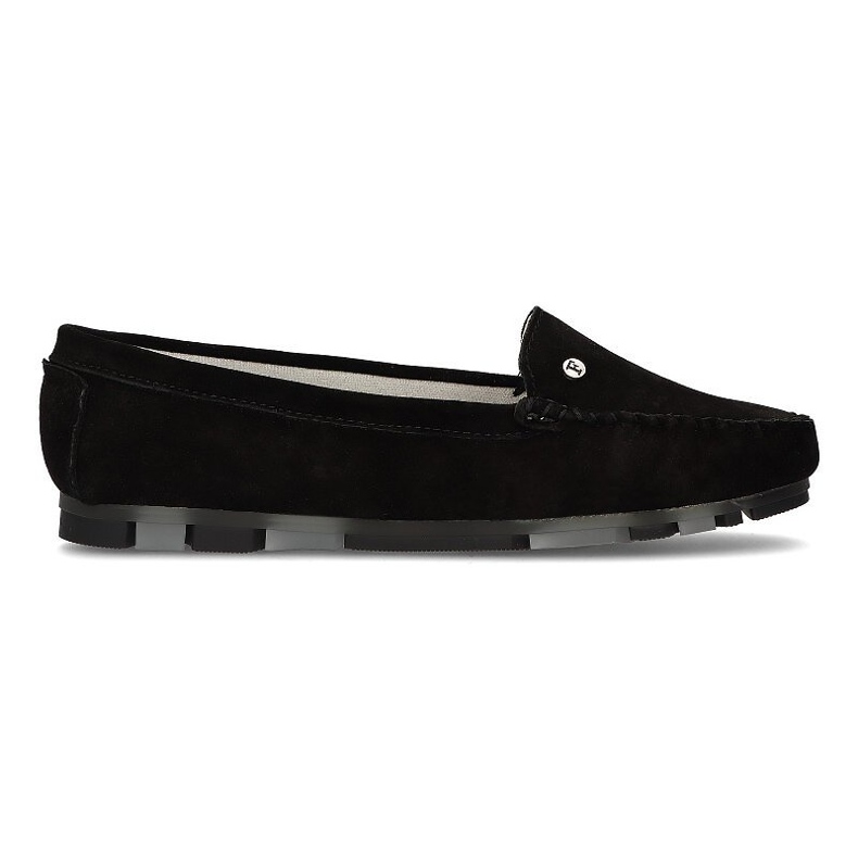 Mocasines de piel Filippo DP2037/21 Bk negro