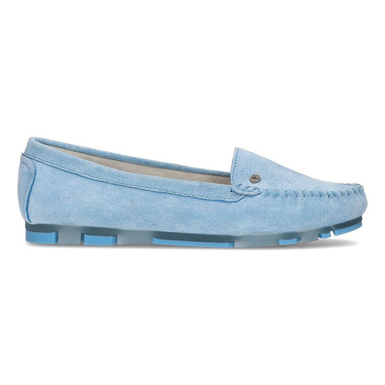 Mocasines de piel Filippo DP2037/21 Bl azul