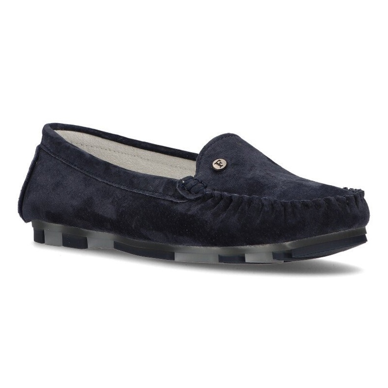 Mocasines de piel Filippo DP2037/21 Nv azul marino