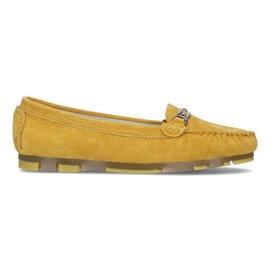 Mocasines de piel Filippo DP1202/21 Yl amarillo