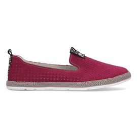 Zapatos de piel Filippo DP081/21 Fh burdeos rojo