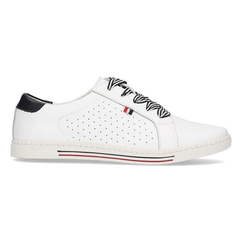 Zapatos de piel Filippo DP2154/21 Wh blanco