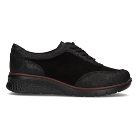 Zapatos de piel Filippo DP1509/21 Bk negro