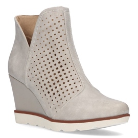 Botas cuña Filippo DBT2069/21 Be beige
