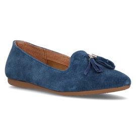 Señores de cuero Filippo DP2025/21 Bl azul Señores de cuero Filippo DP2025/21 Bl azul