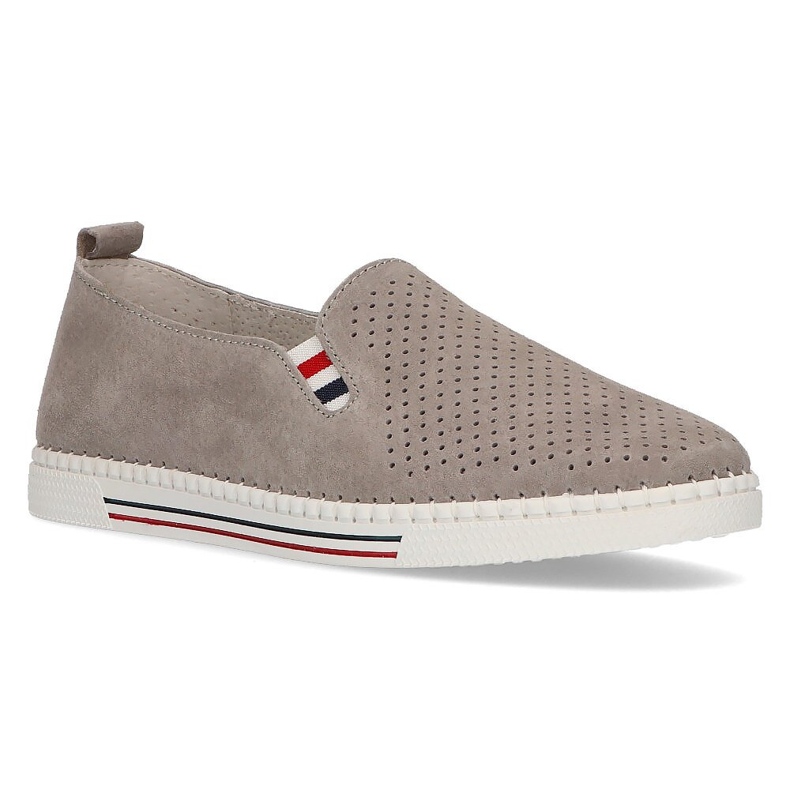 Zapatos de piel FILIPPO DP1272/21 Gr gris
