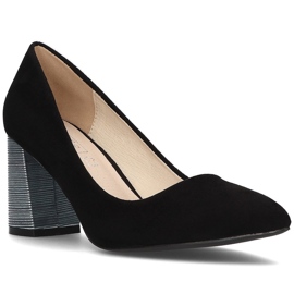 FILIPPO DP2324/22 Bk Negro tacones altos
