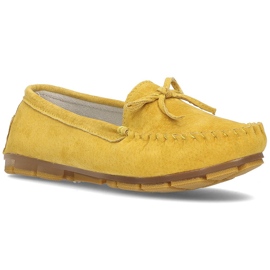 Mocasines de piel Filippo DP1204/21 Yl amarillo
