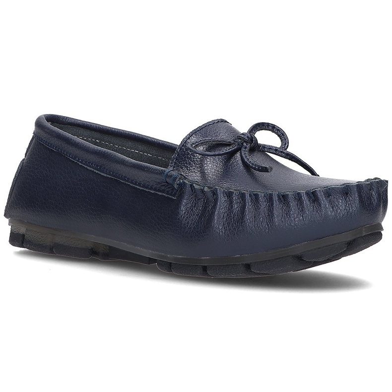 Mocasines de piel Filippo DP004/21 Nv azul marino