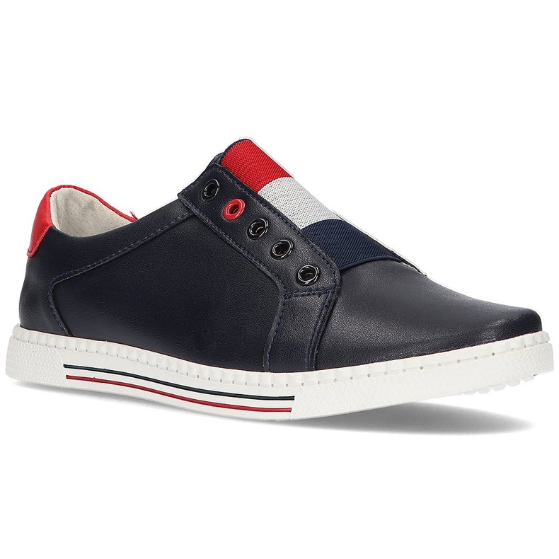 Zapatos de piel Filippo DP2155/21 Nv azul marino