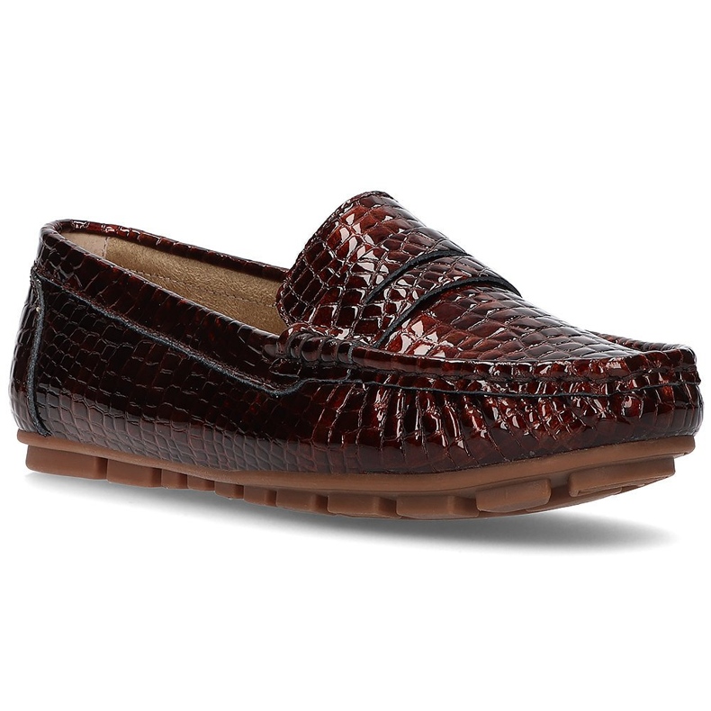 Mocasines de piel Filippo DP2139/21 Br marrón