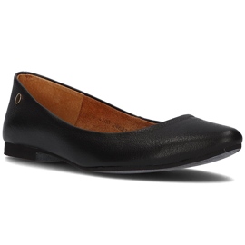 Bailarinas de cuero Filippo 04100 negro Bailarinas de cuero Filippo 04100 negro
