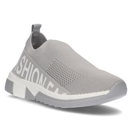 Zapatillas de mujer Filippo DTN2297 / 21 Gr gris