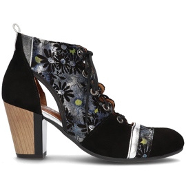 Zapatos de piel Filippo 03938-01 Negro