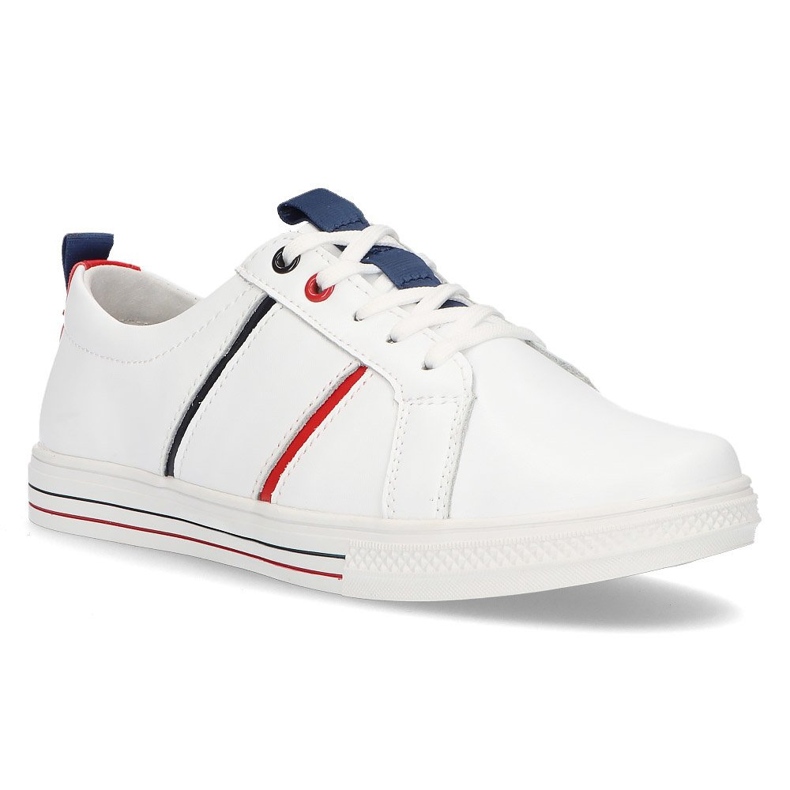 Zapatos de piel Filippo DP2045/21 Wh blanco