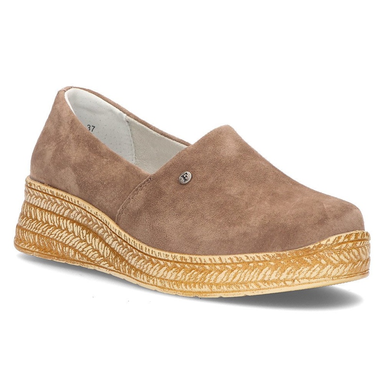 Zapatos de piel Filippo DP2164/21 Sd marrón