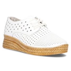 Zapatos de piel Filippo DP2162/21 Wh blanco Zapatos de piel Filippo DP2162/21 Wh blanco