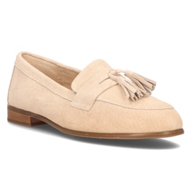 Mocasines de piel Filippo DP2149/21 Be beige