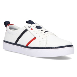 Zapatos de piel Filippo MP2146/21 Wh blanco