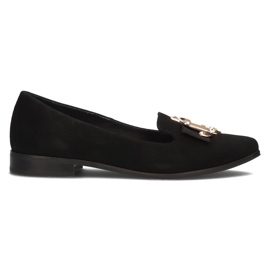 Mocasines de piel Filippo 2588 ante negro