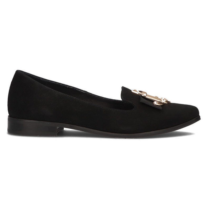 Mocasines de piel Filippo 2588 ante negro