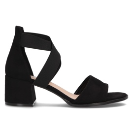 Filippo DS2093/21 Bk sandalias negras negro Filippo DS2093/21 Bk sandalias negras negro