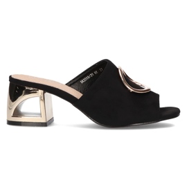 Pantuflas Filippo DK2088/21 Bk negro