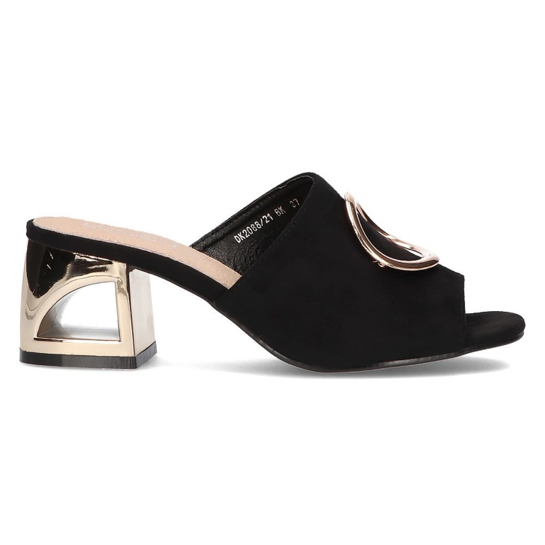 Pantuflas Filippo DK2088/21 Bk negro