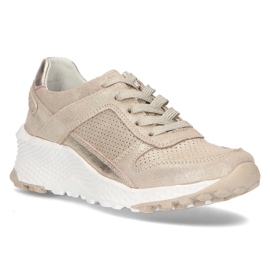 Zapatillas de cuero Filippo DP2008 / 21 Go dorado
