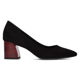 Filippo DP2382 / 21 Bk Rd zapatos de salón negros
