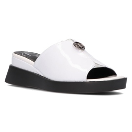Filippo DK2351 / 21 Wh zapatillas blancas blanco