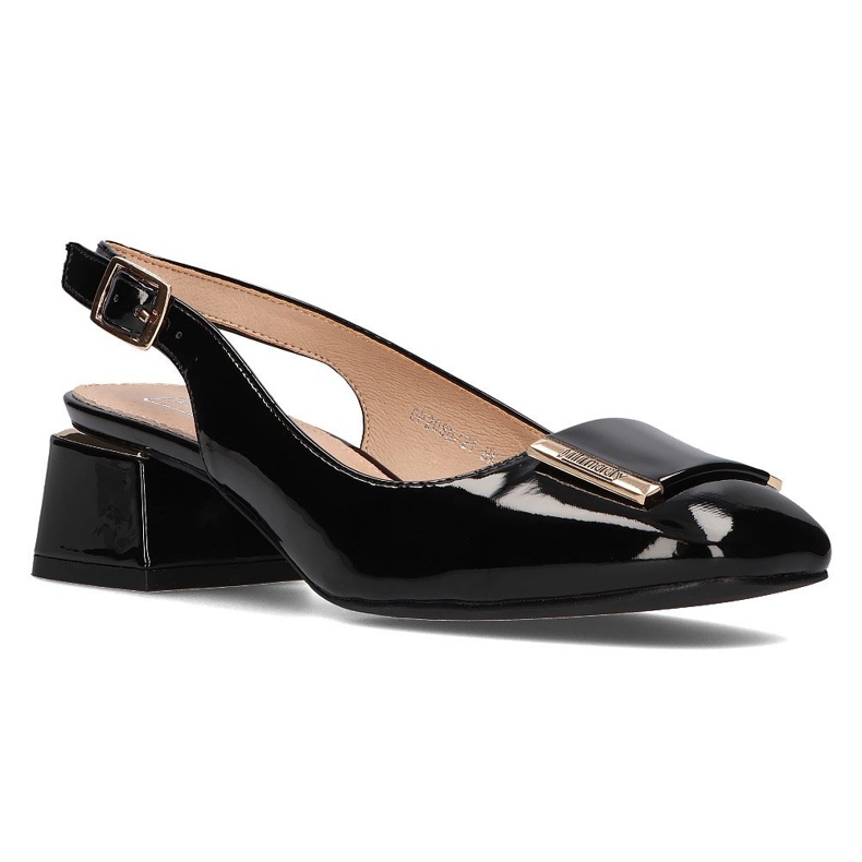 FILIPPO DP2086/21 Bk tacones negros