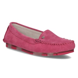 Mocasines de piel Filippo DP2037/21 Fh rosa rosado