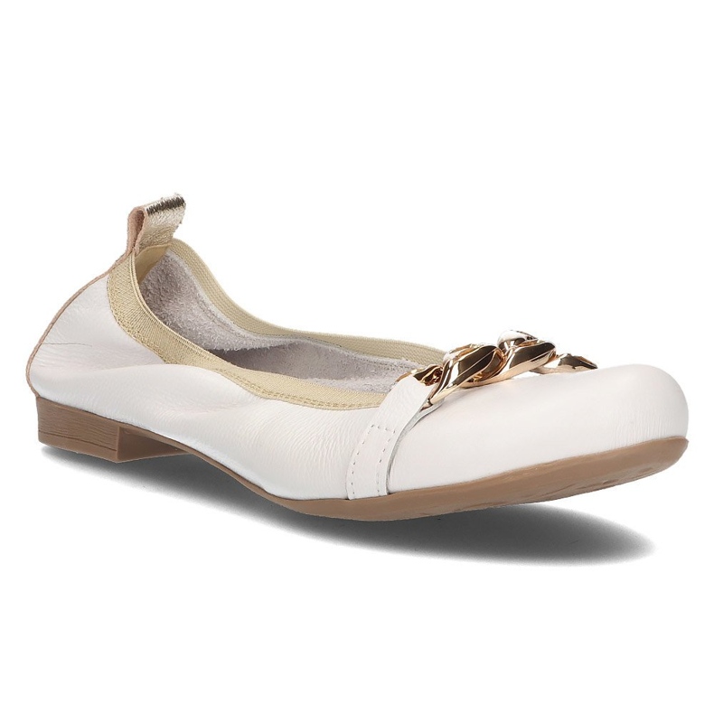 Bailarinas Filippo 100 de piel blanco