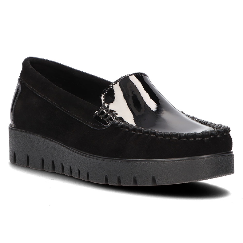 Filippo Zapatos de piel DP3024/21 Bkl negro