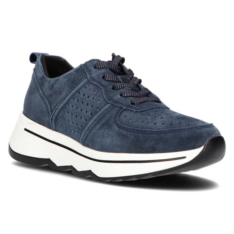 Filippo Deportivas de piel DP3171/21 Nv azul marino