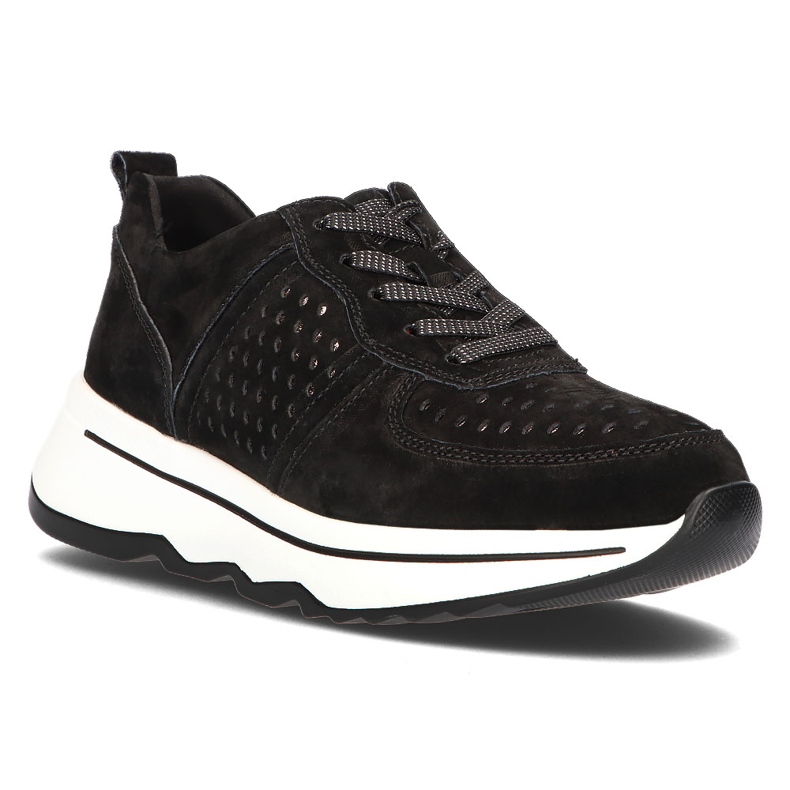 Filippo Deportivas de piel DP3171/21 Bk negro