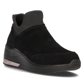 Botines de piel Filippo DBT3029/21 Bk negro