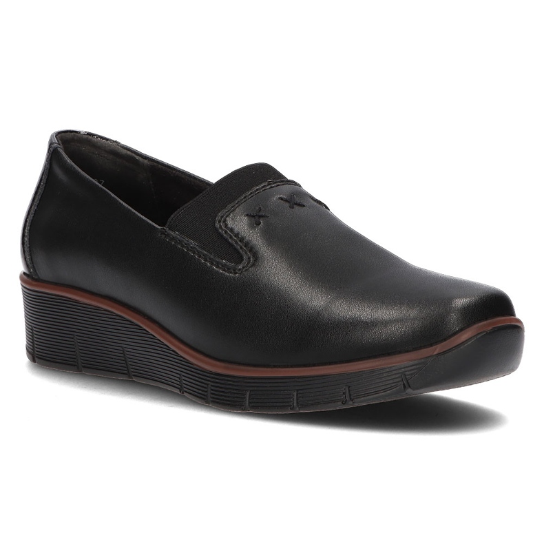Zapatos de piel Filippo DP3160/21 Bk negro