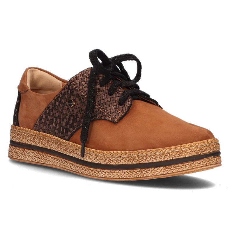 Zapatos de piel Filippo 10123 marrón